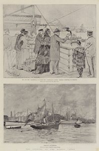 The Opening of the Baltic Canal by Melton Prior
